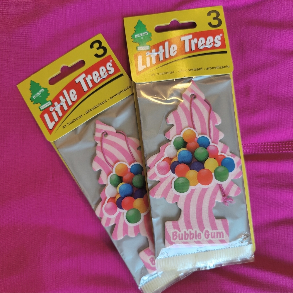 Little Trees Car Auto Freshener Bubblegum Scent